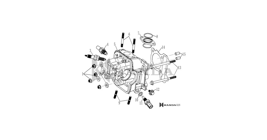 Buji (Active 125) - Yuki Active 125 CC