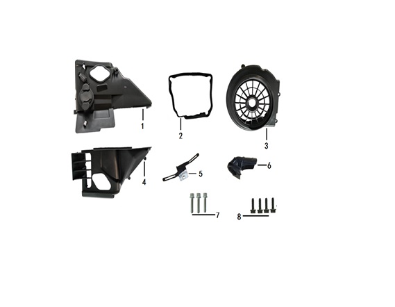 Motor Fan Kapağı ( Risotto 125 )