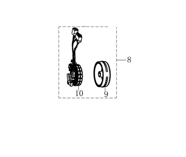 Stator (Gelato 150) - Yuki Gelato 150CC
