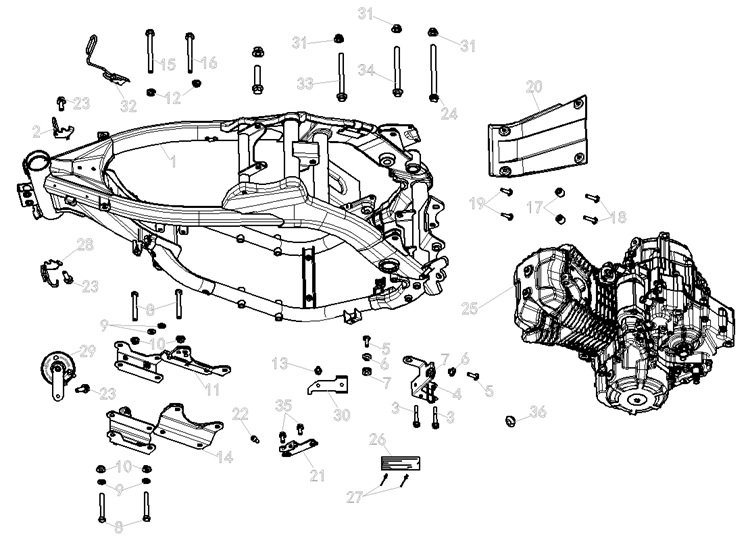 Motor Alt Koruma (Rally 250)