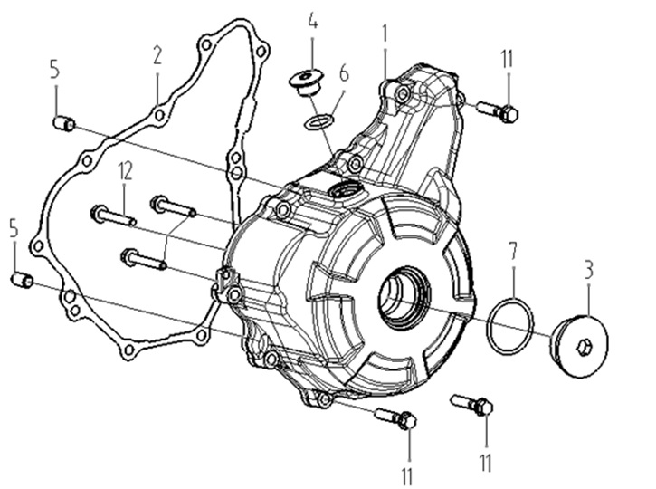 Stator Kapak Tıpası (Rally 250)