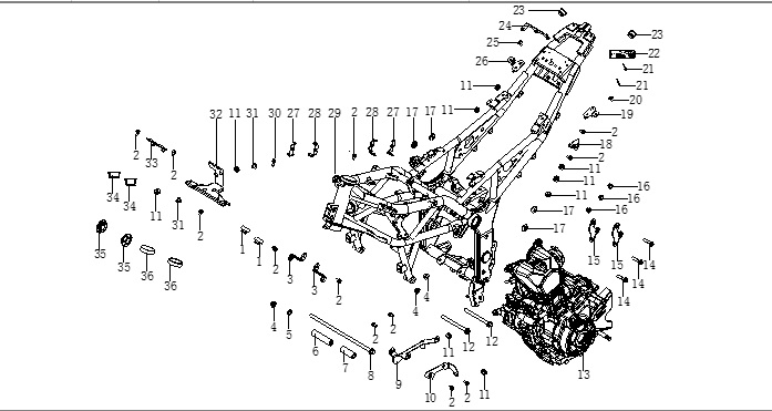 Ateşleme Bobini Braketi (Voge 250 RR)