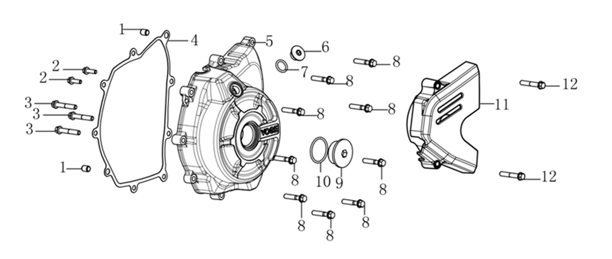 Stator Kapak Tıpası (Voge 250 RR)