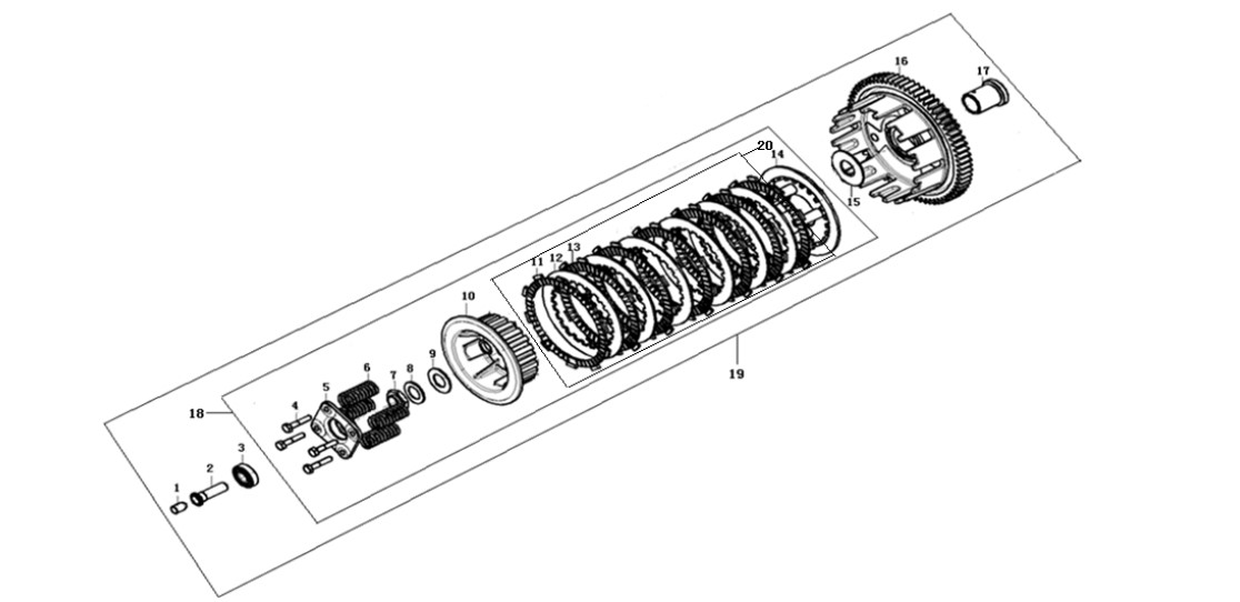 Debriyaj Set (Voge 500DS-500DSX)