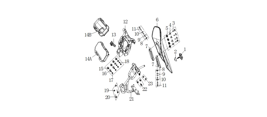 Km Saati Braketi (Voge 500DS)