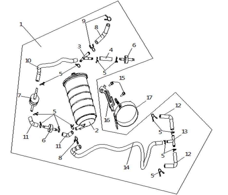 Braket (Voge 500AC-500DS-500DSX)