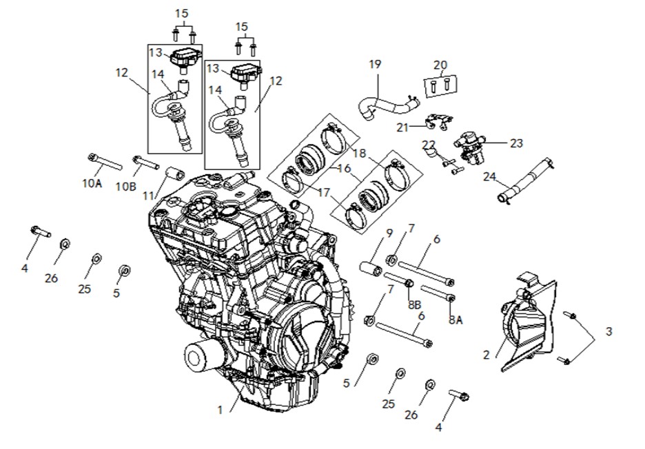 Karbüratör Manifoldu (Voge 500DS-500DSX)