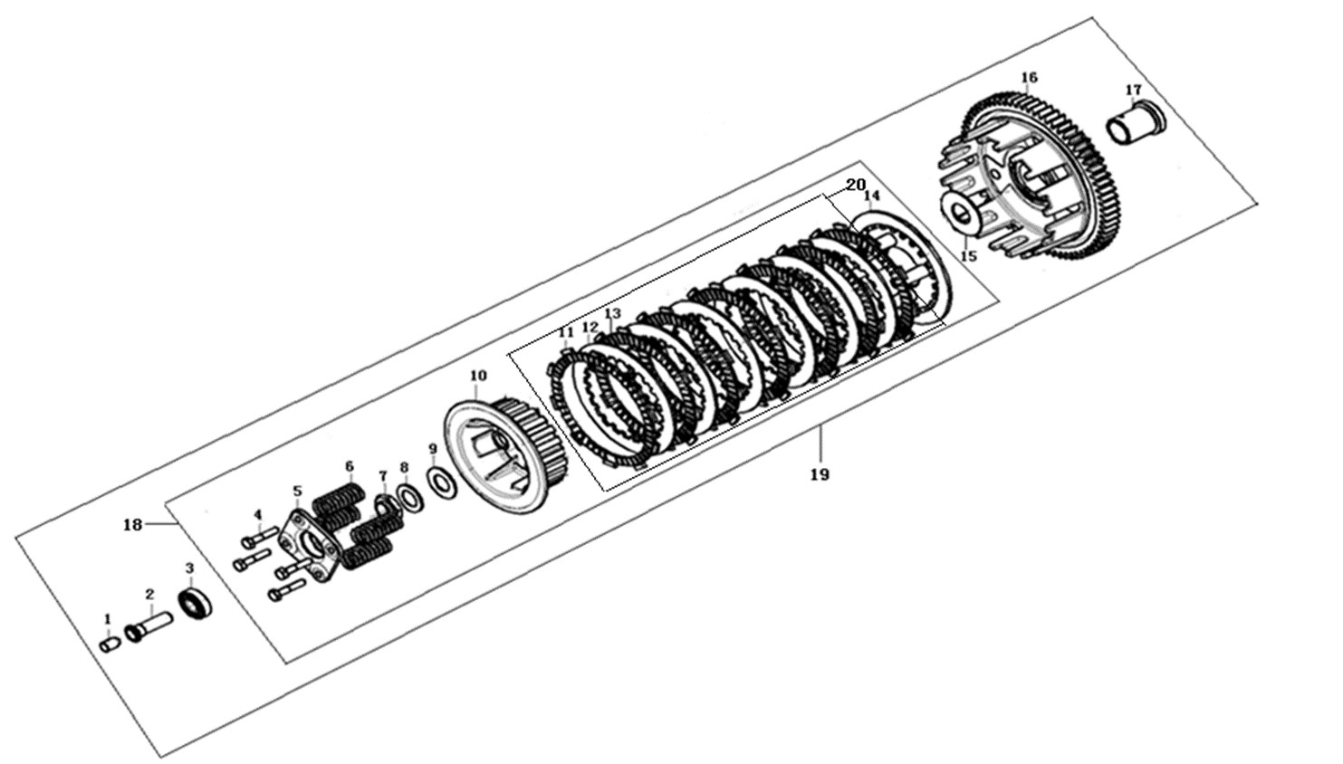 Debriyaj Set (Voge 500R)