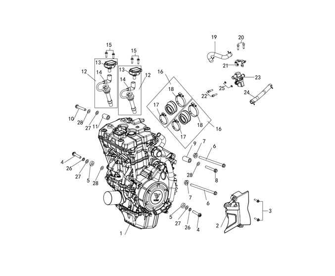 Manifold Kelepçesi (Voge 525R)