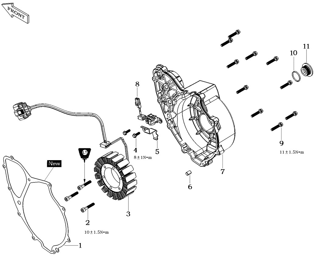 Stator Kapak Contası (Voge 650 Dsx)