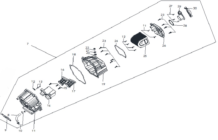 Hava Filtresi Set (Voge 525ACX)