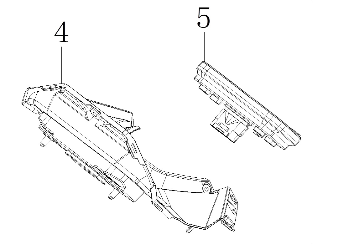 Km Saati Çerçevesi (SR1 Adv)