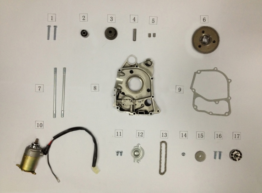 Motor Blok Burcu (Bellini 125) - Yuki Bellini 125CC