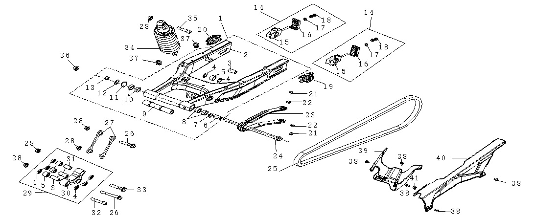 Arka Amortisör Takozu (Voge 525DSX)