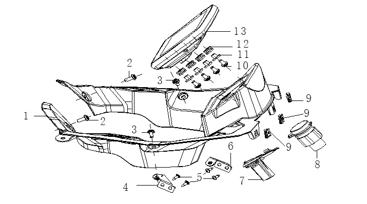 Km Braketi Sağ (Voge 525DSX)