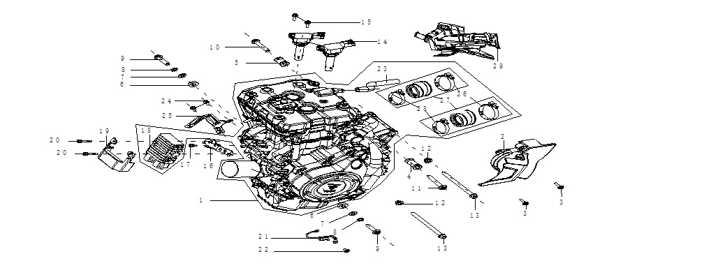 Manifold Kelepçesi (Voge 525DSX)