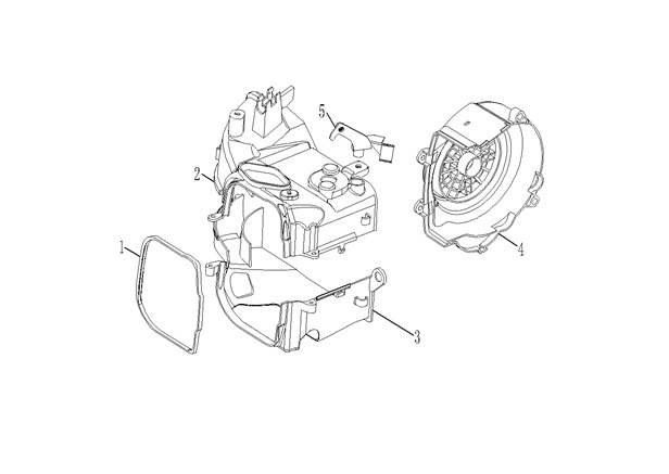 Motor Koruma Pls Üst (Duty 125) - Yuki Duty 125CC