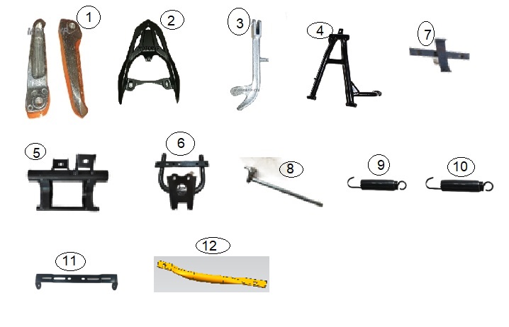 Plaka Braketi (Duty 125)