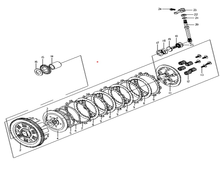 Debriyaj Balatası (Funrider 125)