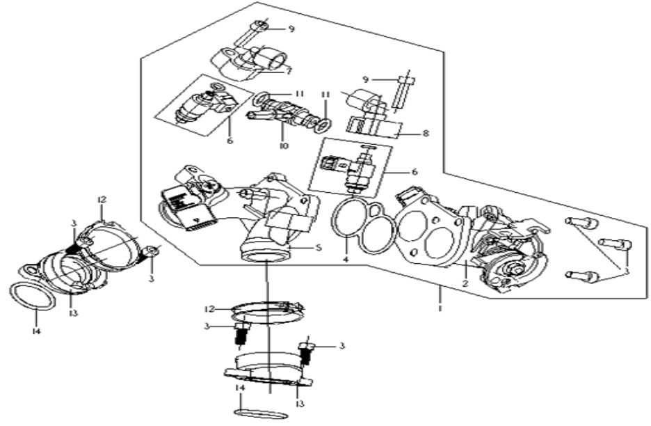 Karbüratör Manifoldu (Funrider 125)