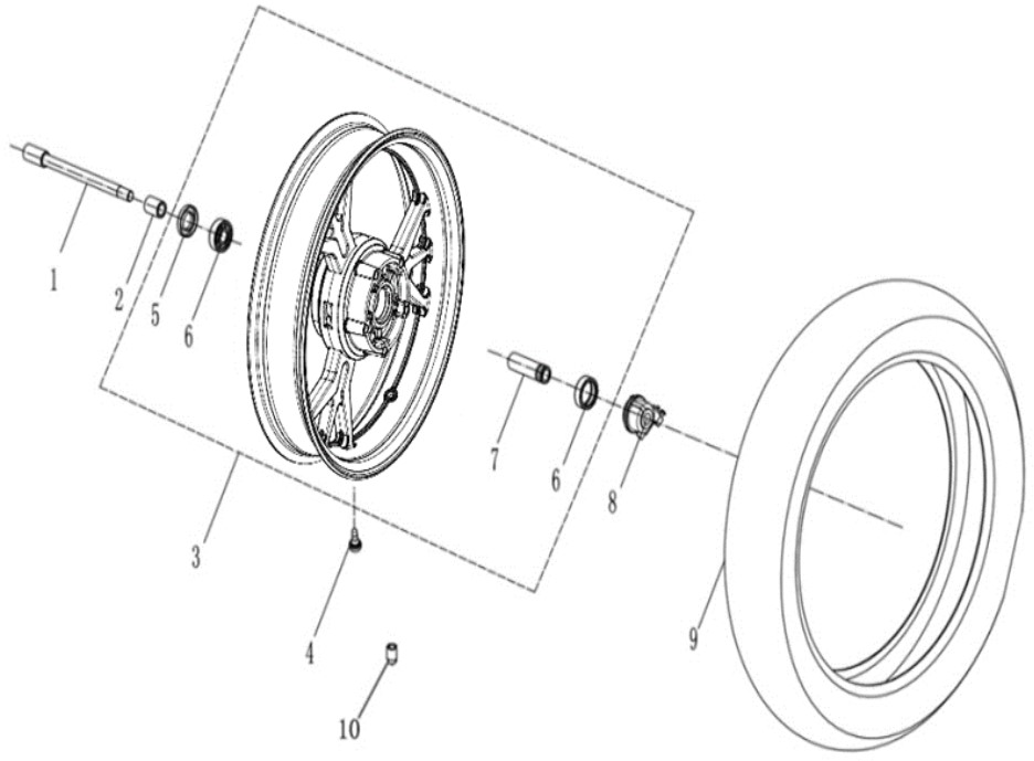 Ön Teker Mili (Funrider 125)