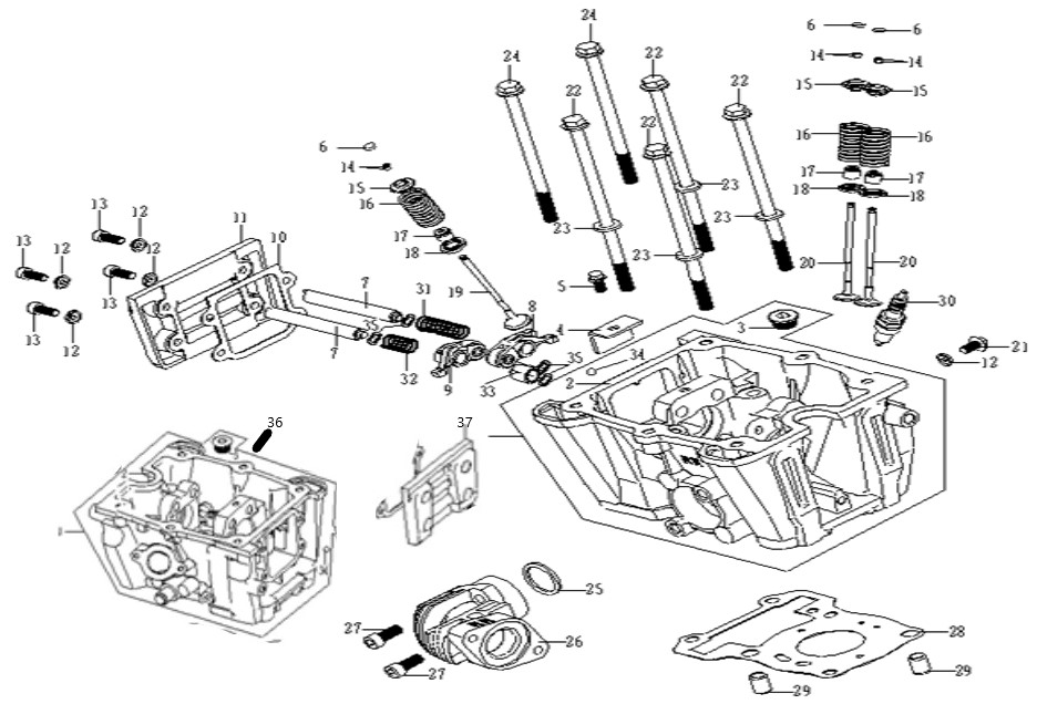 Sente Ayar Kapağı Contası (Funrider 125)