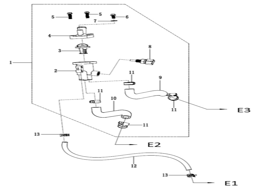 Termostat (Funrider 125)