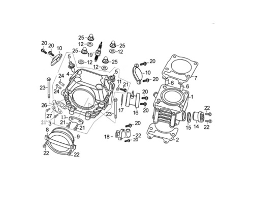 Üst Kapak Ayar Braketi (Gp-2 Taro 125 R)
