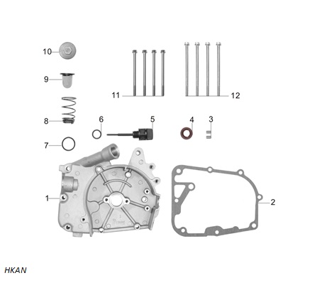 Stator Kapak (Hammer 50) - Yuki Hammer 50 CC