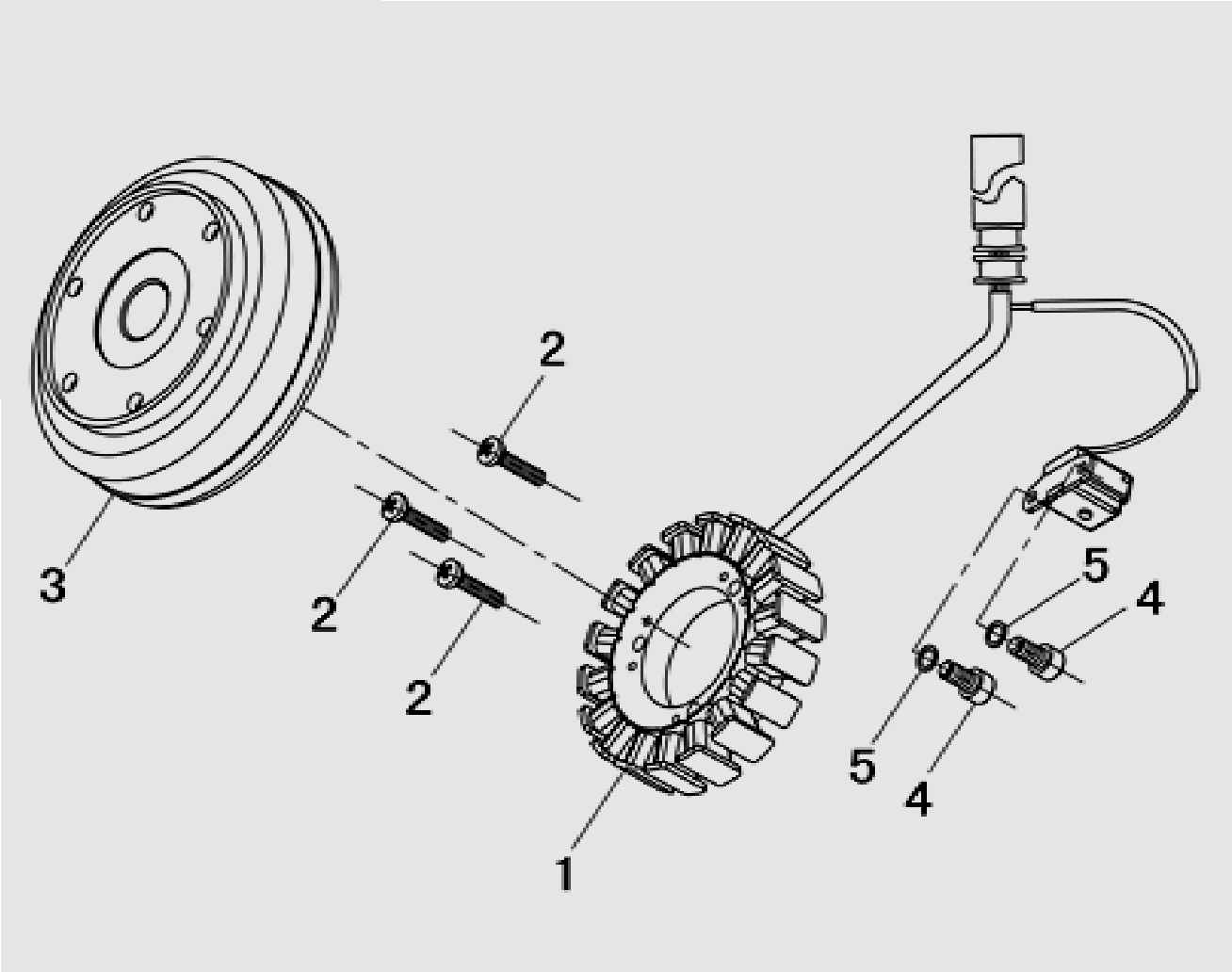 Stator Volantı (400 Atv)