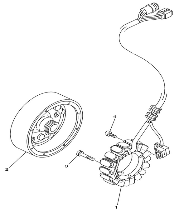 Stator Volantı (700 Atv)