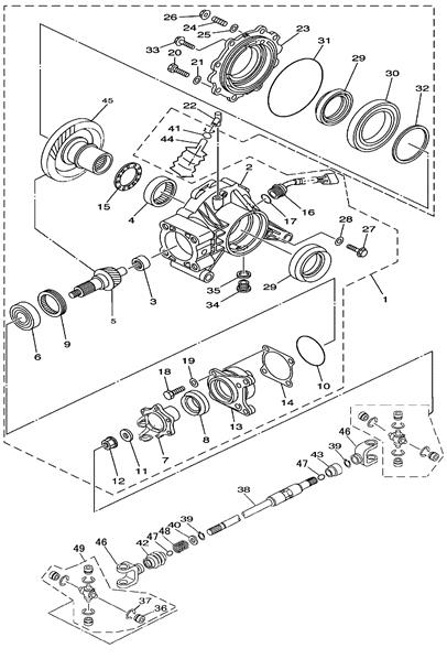 Arka Diferansiyel Maruti Dişlisi Set (800 Atv)