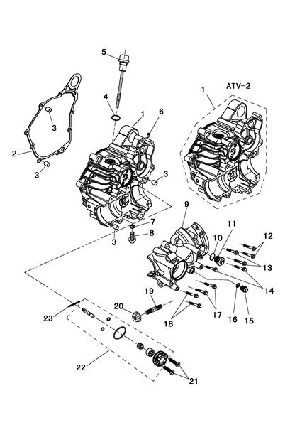 Yağ Pompası Komple (800 Atv)