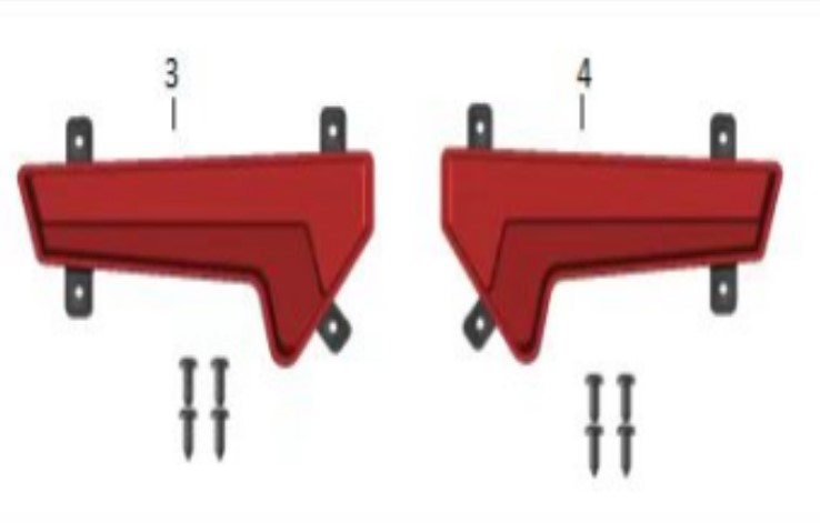Arka Stop Sol ( Hummer 200 Atv )
