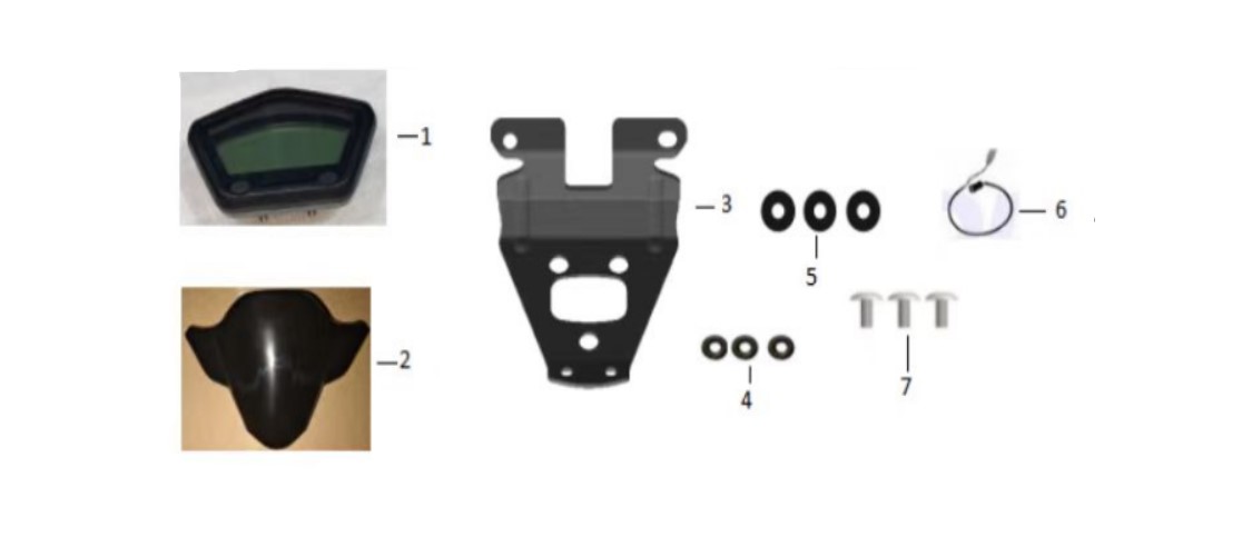 Km Saati Braketi ( Hummer 200 Atv )