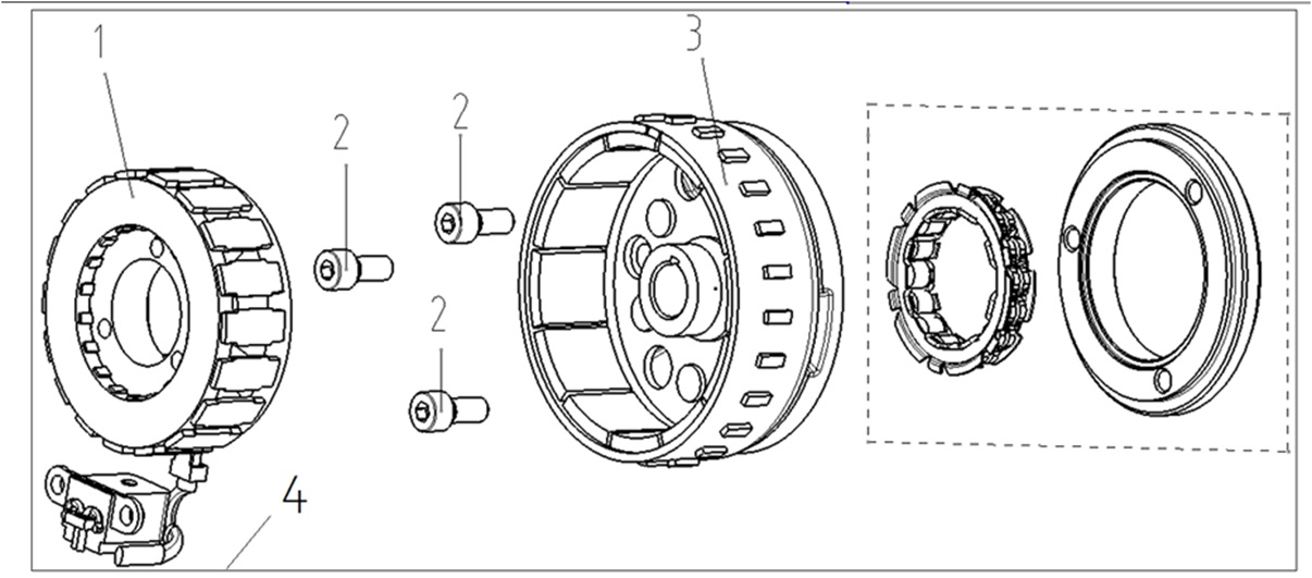 Stator (Voge R125)