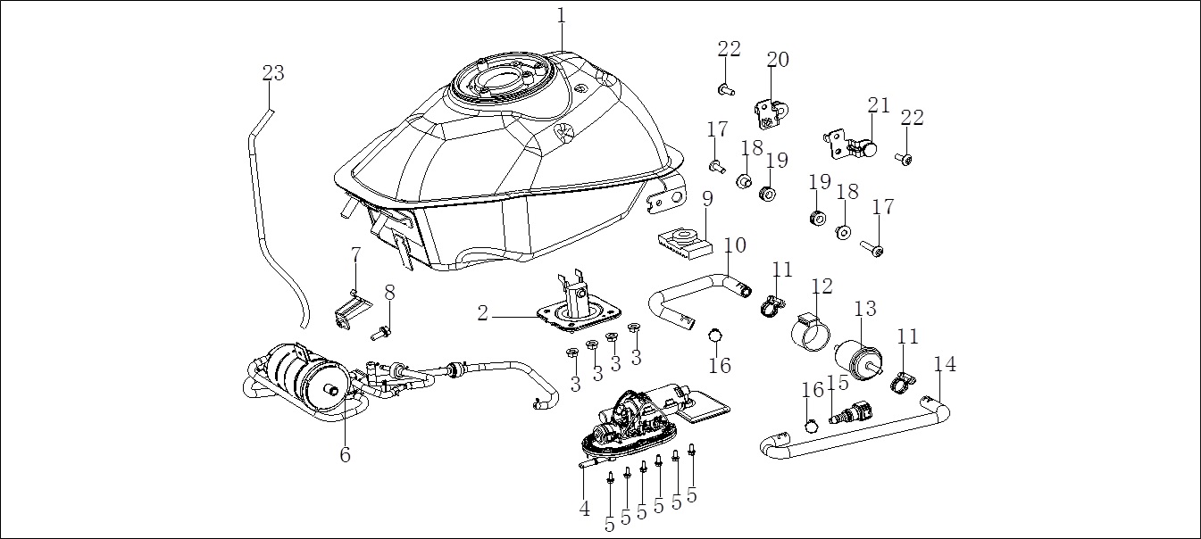 Benzin Filtresi (Voge R125)