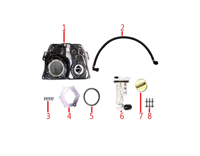 Yakıt Pompası Ve Şamandıra ( Risotto 50cc-125cc )