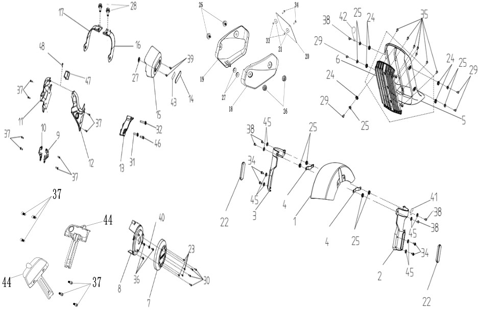 Depo Braket Sol (Rock 300)