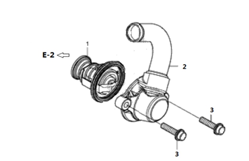 Termostat (Voge 525 RR)