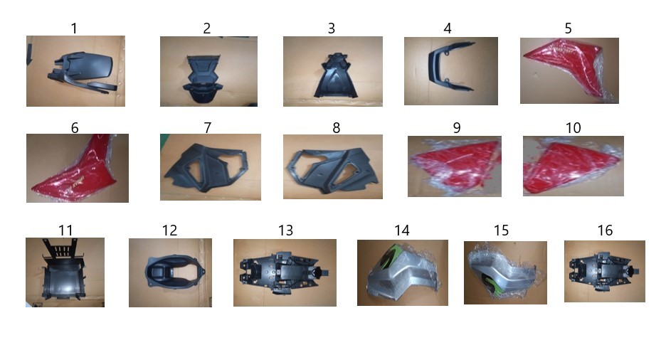 Yuki YUKİ E-SCOOTER SPORTMAN-S – STOP PLASTİĞİ (SPORTMAN-S) – Parça No: 4