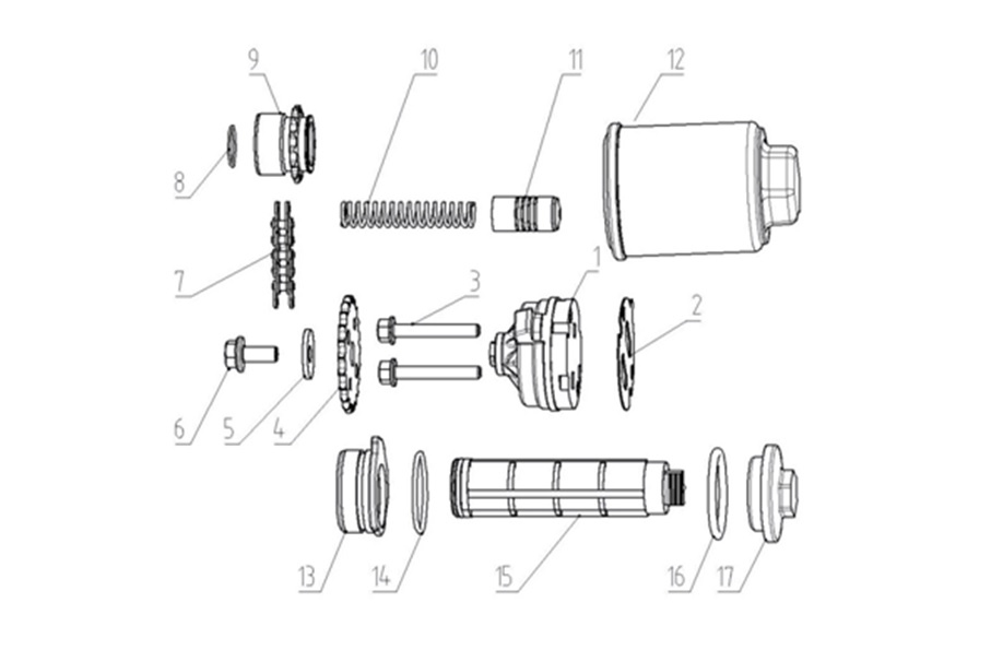 Yağ Filtre Yayı (SR3 250)