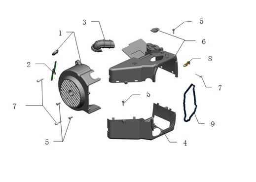 Motor Koruma Pls Üst (Storm 125)