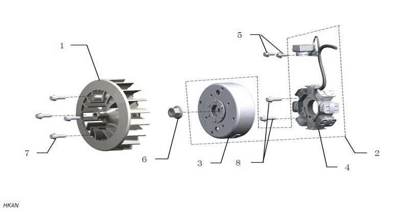 Stator (Storm 125)