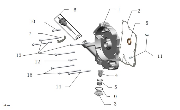 Stator Kapak Contası (Storm 125)