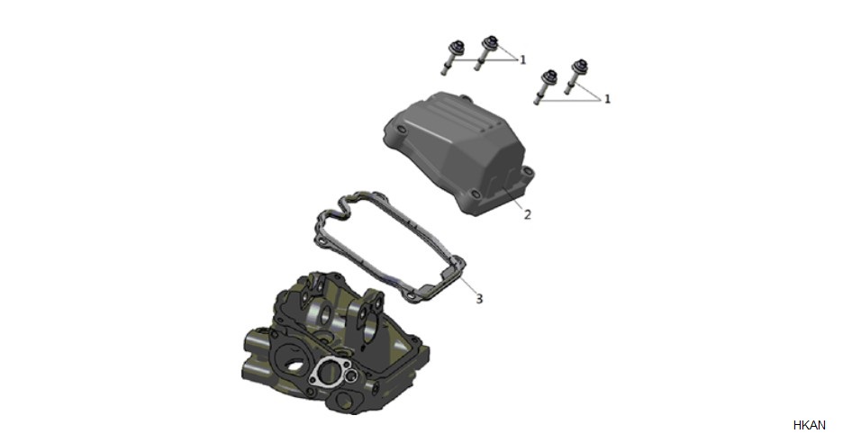 Külbütör Kapağı (SW570 Atv) - Yuki SW570 Atv