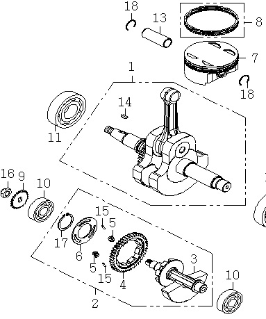 Balans Şaftı Set (Smc 700 Atv)