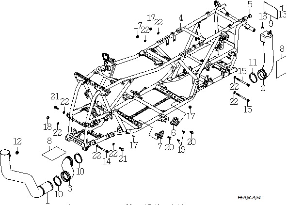 Debriyaj Kapak Contası ( Smc 700 Atv )