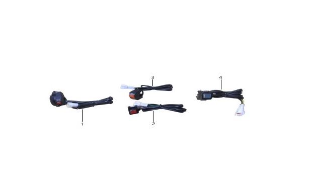 Düğme Butonu Sol (Dirty Paws 250 2T)