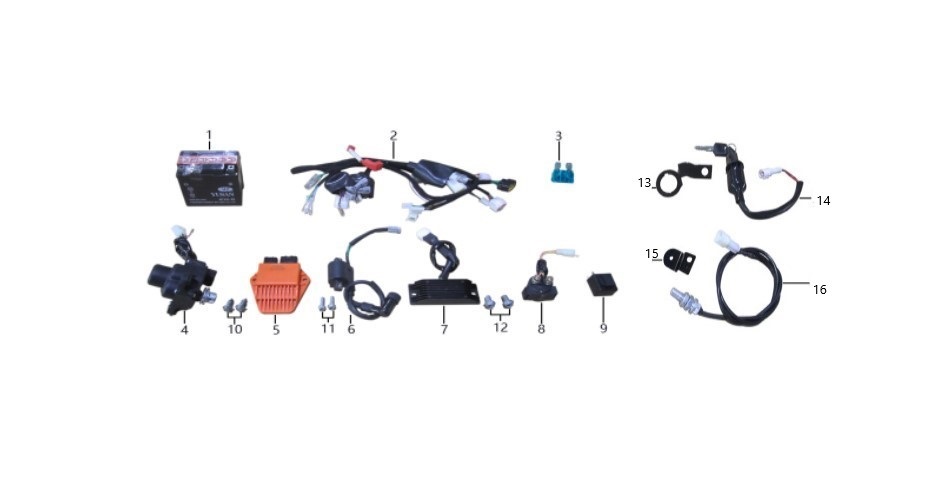 Kontak Braketi (Dirty Paws 250 2T)